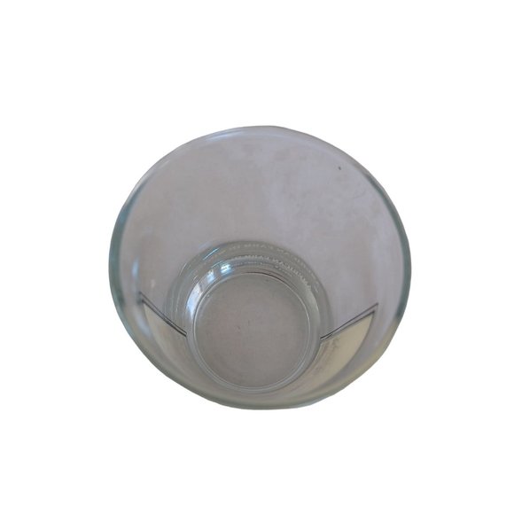 1980's Currier & Ives Winter Scene Bar Glass Heavy Bottom 4.75"x 3" Collectible - Picture 3 of 6